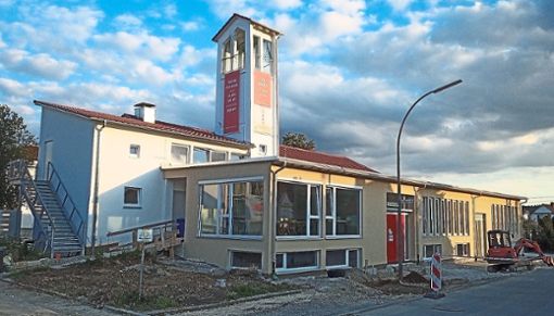 Die Friedenskirche in Frommern: Die Methodisten-Gemeinde bewirbt sich mit dem Umbau um einen Umweltpreis. Foto: Privat Foto: Schwarzwälder Bote