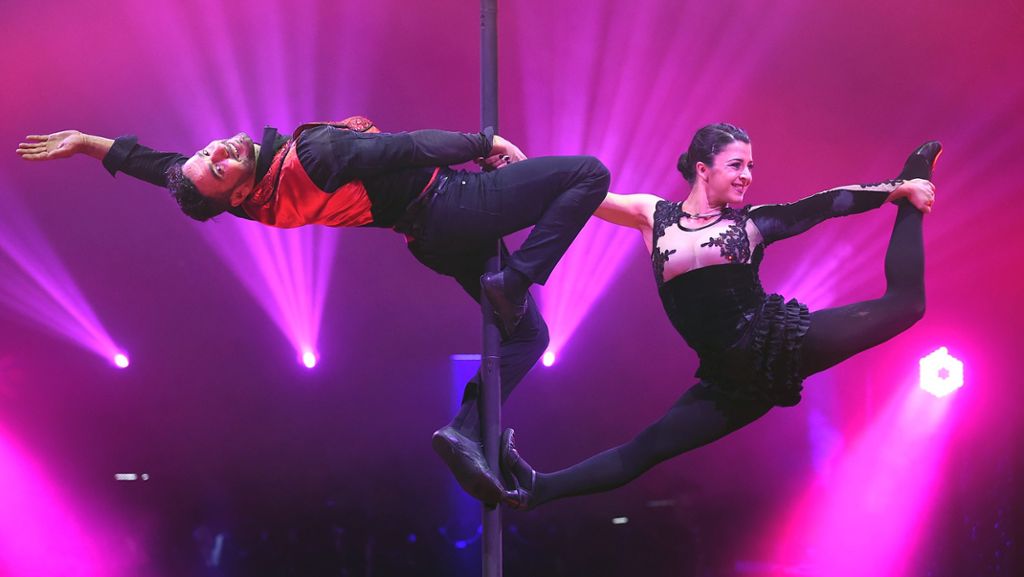 Horb A N ber 1000 Zirkus Fans Drin Drei Gegner Drau en Horb
