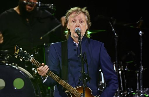 Paul McCartney bei einem Auftritt Ende Mai Foto: IMAGO/UPI Photo/IMAGO/JOE MARINO