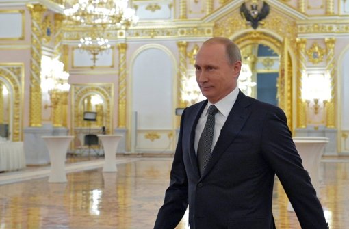 Russlands Präsident Wladimir Putin hat in seiner Rede an die Nation den Ton in der Ukraine-Krise nochmals verschärft.  Foto: dpa