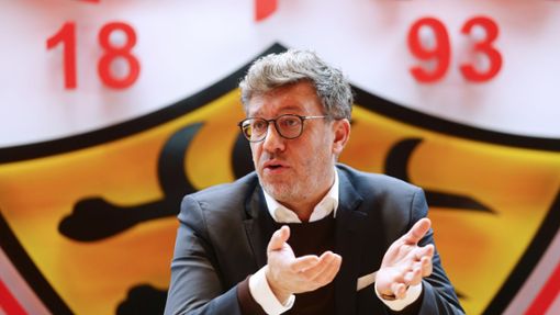 Claus Vogt ist seit 2019 Präsident und Aufsichtsratsvorsitzender beim VfB Stuttgart. Foto: Baumann/Hansjürgen Britsch