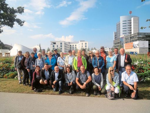 Die Reisegruppe aus Hardt erlebte einen spannenden Tag in Heilbronn. Foto: Haberstroh Foto: Schwarzwälder Bote