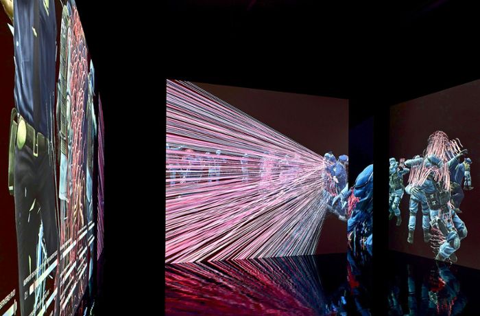 Kunstmuseum Stuttgart zeigt KI-Kunst: Algorithmen statt  Farbe und Pinsel