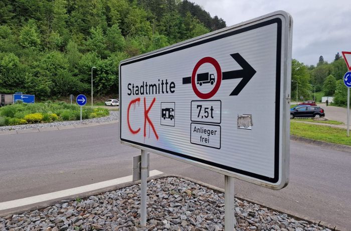 Polizei sucht Hinweise: Schon wieder Graffiti-Sprüher in Sulz