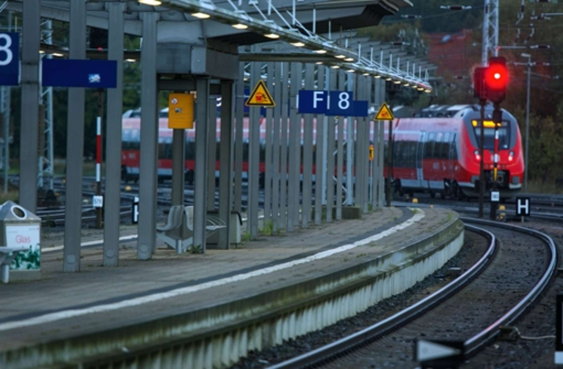 Lokführerstreik der Bahn Bundesweit Ausfälle und