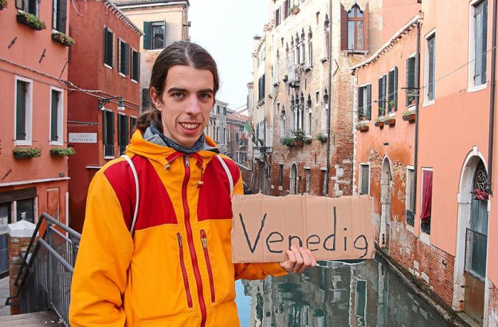 Quer durch Europa: Wie Paul Hußlein nach Venedig trampt