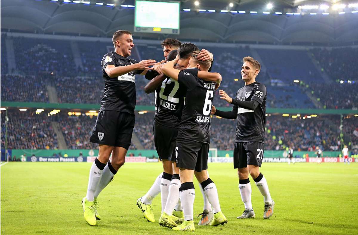 So lief es für den VfB Stuttgart zuletzt in der zweiten Runde des DFB-Pokals.