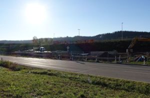 Die Bauarbeiten an der Autobahnauffahrt in Bochingen sind bald abgeschlossen. Foto: Reimer