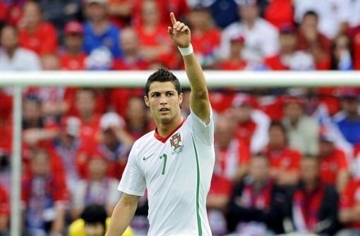 Platz neun geht an Cristiano Ronaldo. Der portugiesische Fußballer kassiert 44 Millionen Dollar pro Jahr. Foto: dpa