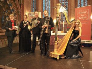 Das Quartett Glissando aus Stuttgart konzertierte bei Klassik im Kloster. Foto: Glaser Foto: Schwarzwälder Bote