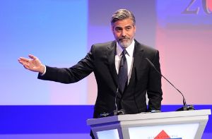 George Clooney engagiert sich seit Jahren politisch - nun setzt er sich auch für die Menschen in Kiew ein. Foto: dpa