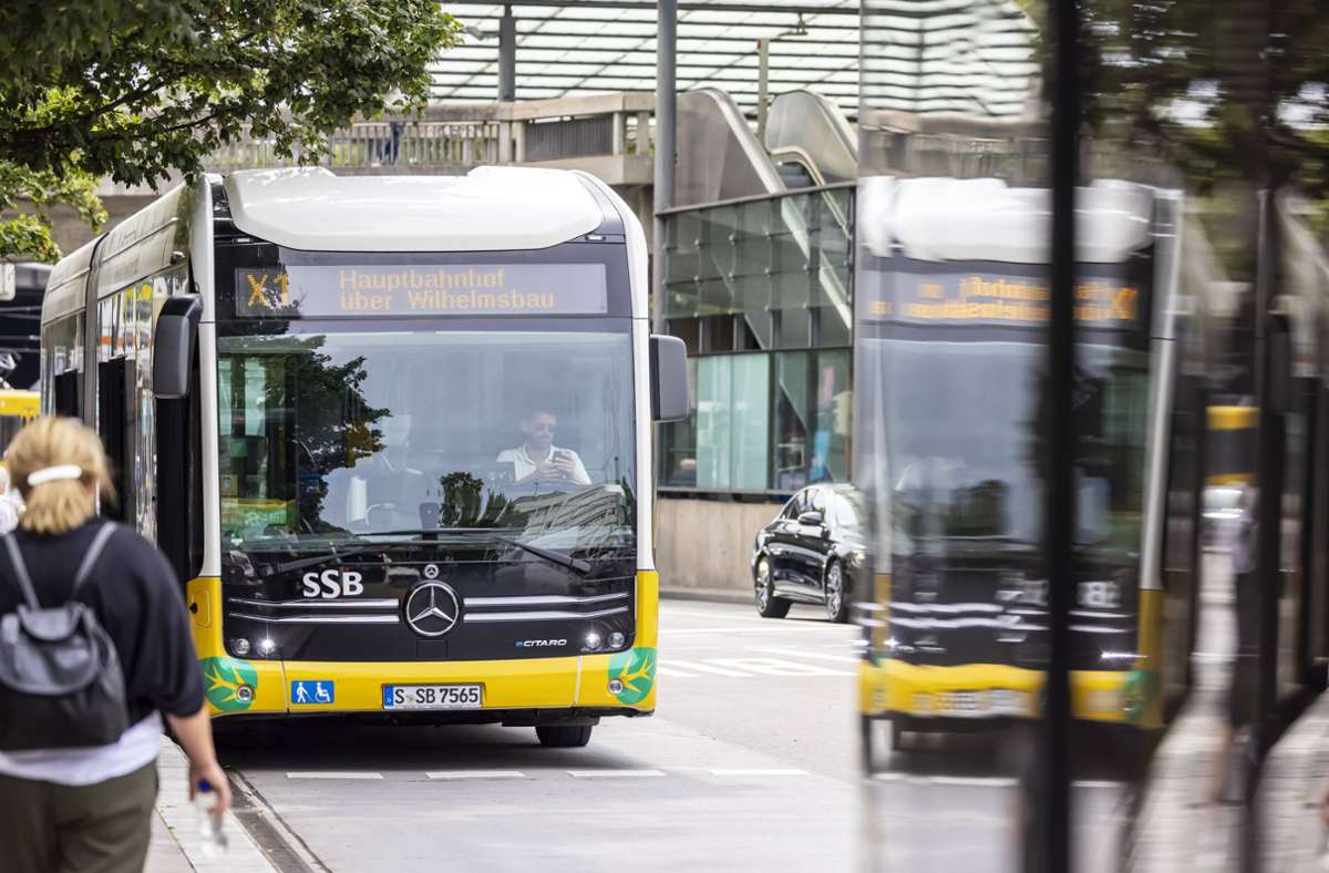 2018 hatte Daimler den vollelektrischen Stadtbus eCitaro eingeführt, der unter anderem in Stuttgart eingesetzt wird. Foto: imago images/Arnulf Hettrich/Arnulf Hettrich via www.imago-images.de