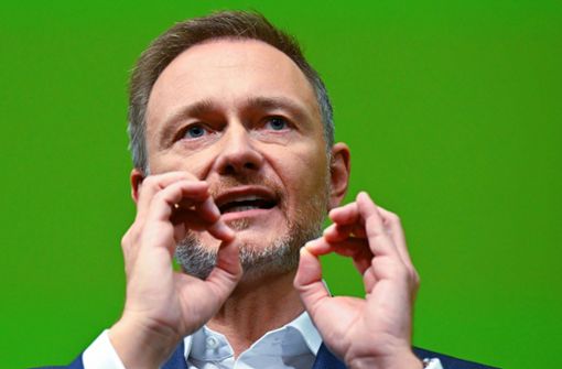 FDP-Chef Christian Lindner kämpft um ein eigenständiges Profil seiner Partei in der Ampelkoalition. Foto: dpa/Bernd Weißbrod