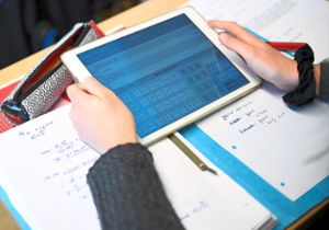 Im Medienkonzept der Burgschule werden iPads  für den Einsatz im Unterricht favorisiert. (Symbolfoto) Foto: Pedersen