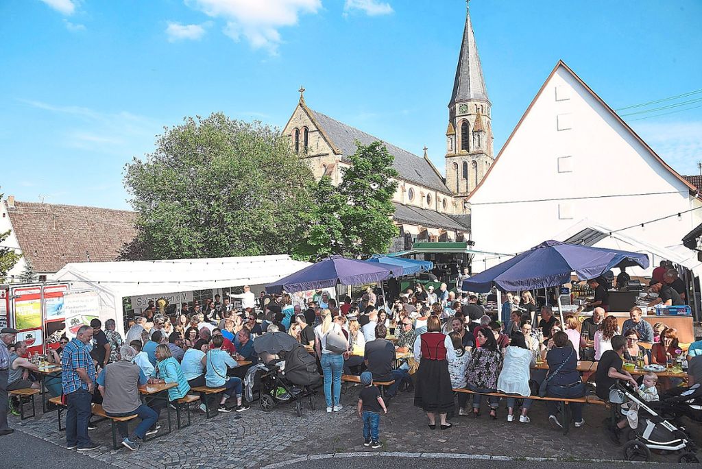 Das Sommerfest des Musikvereins Salzstetten ist gut besucht. Fotos: Maier Foto: Schwarzwälder Bote
