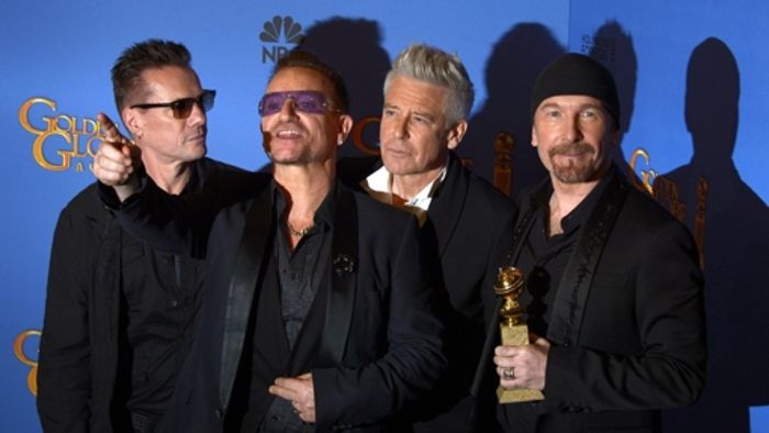 Auszeichnung geht an die Band U2