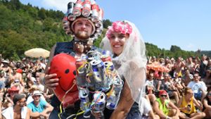 Mini-Rock-Festival: Hochzeit und Badespaß
