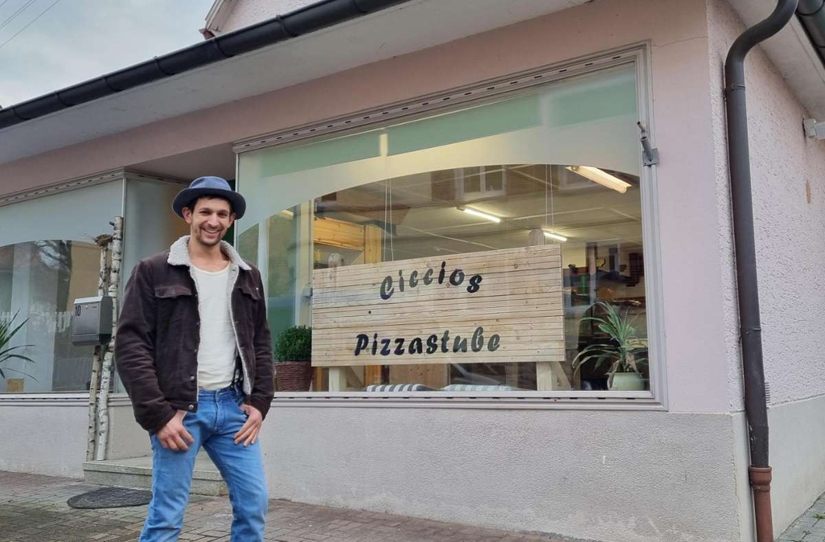 Natale Chiarelli hat sich mit seiner Pizzastube im ehemaligen Bauernmarkt Schwalb in der Altstadt ein lang gehegten Traum erfüllt. Foto: Otto