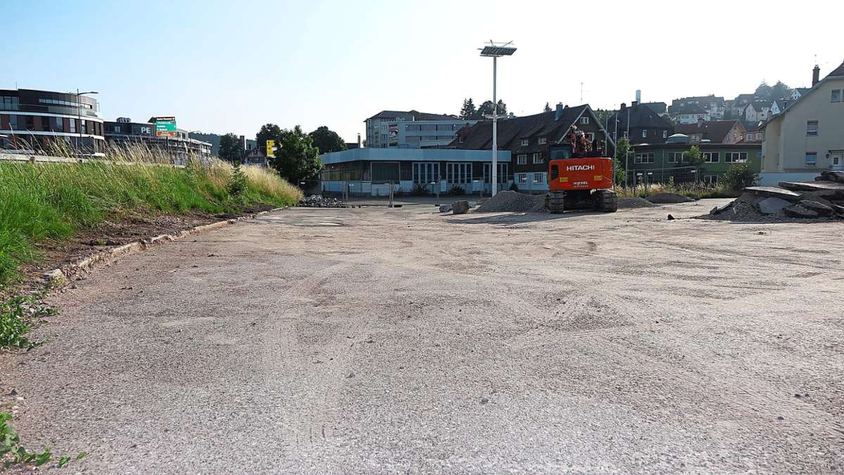 Auf diesem Grundstück an der Bundesstraße soll der Aldi-Neubau entstehen. (Archiv) Foto: Moser