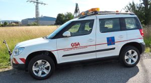 Im Schritttempo wird das GSA-Fahrzeug die kommunalen Straßen Haslachs digital erfassen.  Foto: GSA Foto: Schwarzwälder Bote