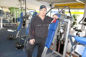 Michael Radtke gibt das Fitnessstudio auf. Foto: Steinmetz Foto: Schwarzwälder-Bote