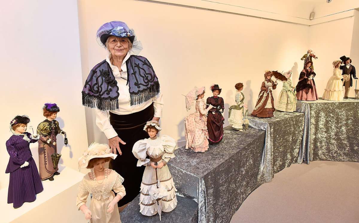 Ingeborg Jaag und ihre Puppen sind weithin bekannt.
