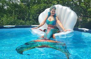 Seit 30 Jahren betreibt Andrea Wolfert „Mermaiding“. Foto: Wolfert