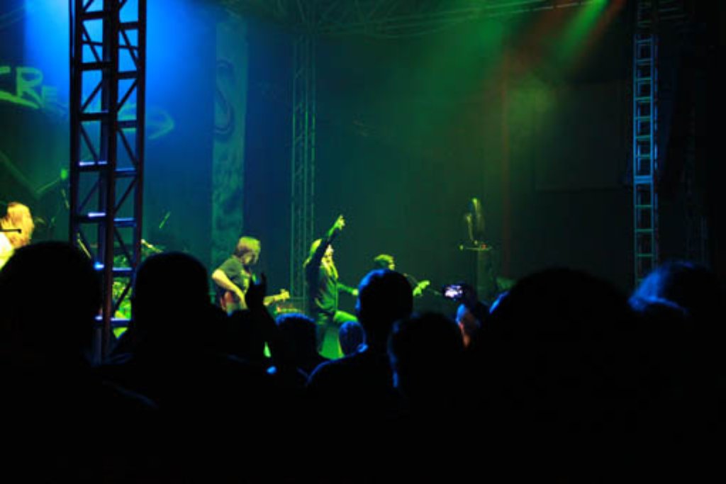 Helloween, Stratovarius und Pink Cream 69 zogen die Metal-Fans nach Balingen.