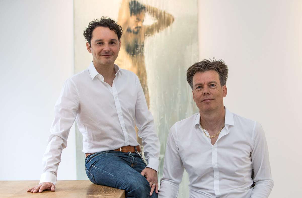 Die Stuttgarter Galeristen Thomas Fuchs und Andreas Pucher machen ihre Räume zur Bühne der „Art Karlsruhe Selection“ .....
