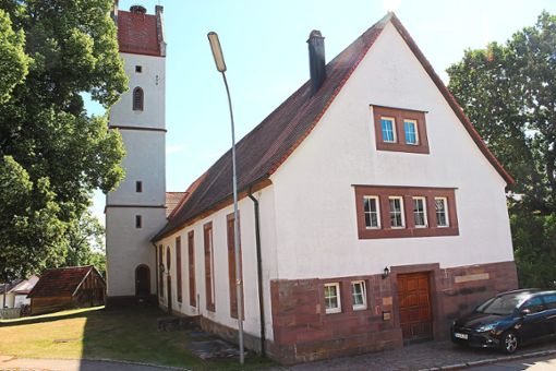 Die alte Kirche in Winzeln. Vor 150 Jahren wurde ihr Turm erhöht Foto: Moosmann Foto: Schwarzwälder Bote