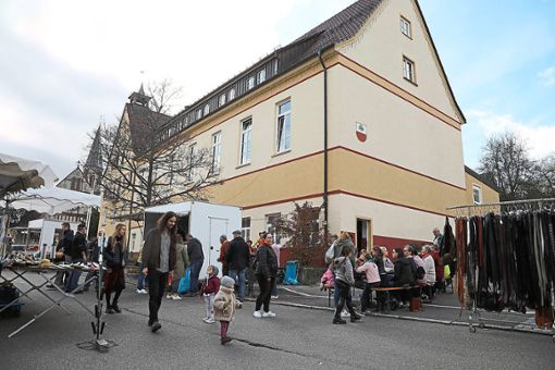 Die Besucherzahl beim letzten Krämermarkt in Salzstetten ist überschaubar. Foto: Wagner Foto: Schwarzwälder Bote