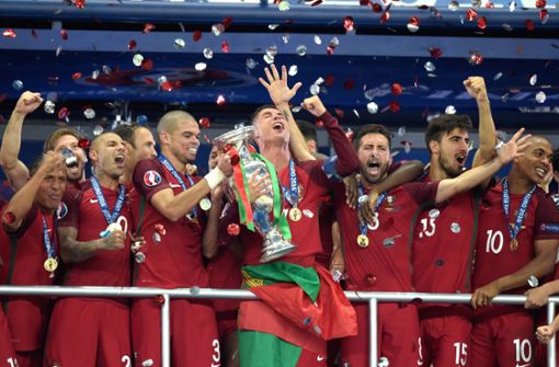 Portugal wurde 2016 Europameister und trifft bei der EM 2021 auf Deutschland. Foto: imago/Sven Simon