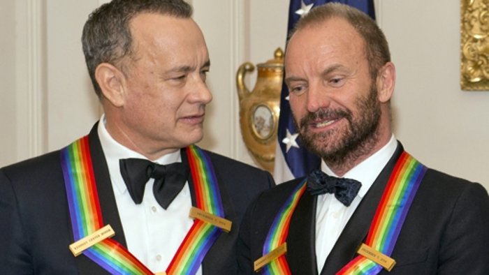 Tom Hanks und Sting geehrt
