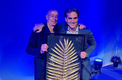 Oliver Altherr und Thomas Mack gewinnen mit „Eatrenalin“ die Goldene Palme beim Leaders Club Award Foto: Europa-Park