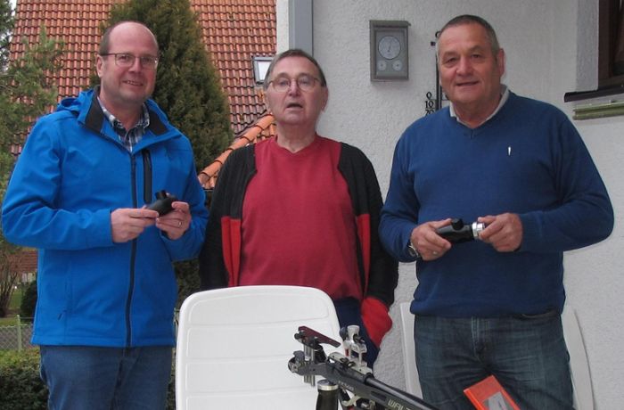 Erfindung aus Locherhof: Oskar Horst Flaig entwickelt speziellen Pistolengriff für Sportschützen