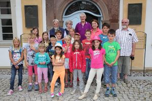 Aufschlussreicher Tag: Beim Ferienprogramm im Schloss erfuhren die Kinder allerlei Wissenswertes über Nordstetten.  Foto: Tischbein Foto: Schwarzwälder-Bote