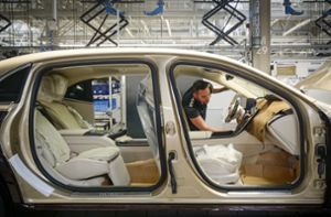 In der Factory 56 in Sindelfingen werden besonders gewinnträchtige Modelle von Mercedes-Benz gefertigt. Mehr Eindrücke gibt es in der Bildergalerie. Foto: /Simon Granville