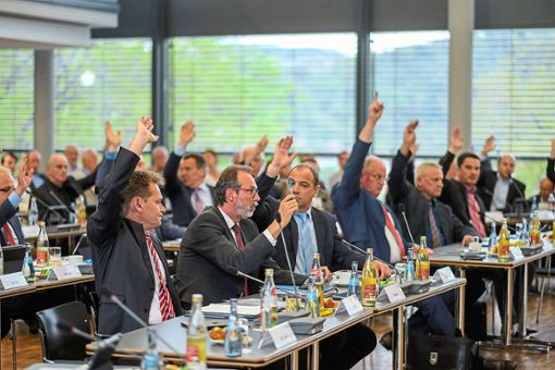 Der Kreistag stimmte am Montagnachmittag mit klarer Mehrheit für eine Umsetzung des Medizinkonzeptes 2021. Foto: Fritsch