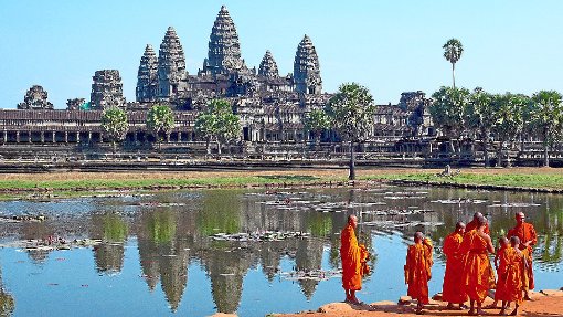 In und um Angkor Wat gibt es  beeindruckende Bauwerke zu bestaunen.  Fotos: privat Foto: Schwarzwälder-Bote