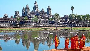In und um Angkor Wat gibt es  beeindruckende Bauwerke zu bestaunen.  Fotos: privat Foto: Schwarzwälder-Bote