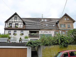 Das Geburtshaus von Martin Faßnacht an der Rohrdorfer Ortsstraße. Foto: Dold Foto: Schwarzwälder-Bote