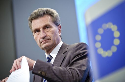 Günther Oettinger ging nach seiner Zeit als Ministerpräsident in Stuttgart nach Brüssel zur EU. Foto: imago/stock&people