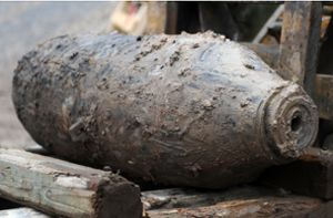 Eine Weltkriegsbombe wurde in Mannheim gefunden. (Symbolbild) Foto: dpa/Uwe Zucchi