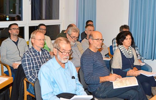 Gut besucht war die Ortschaftsratssitzung, in der auch über den Haushaltsplan-Entwurf der Stadt beraten wird.  Foto: Herzog Foto: Schwarzwälder Bote