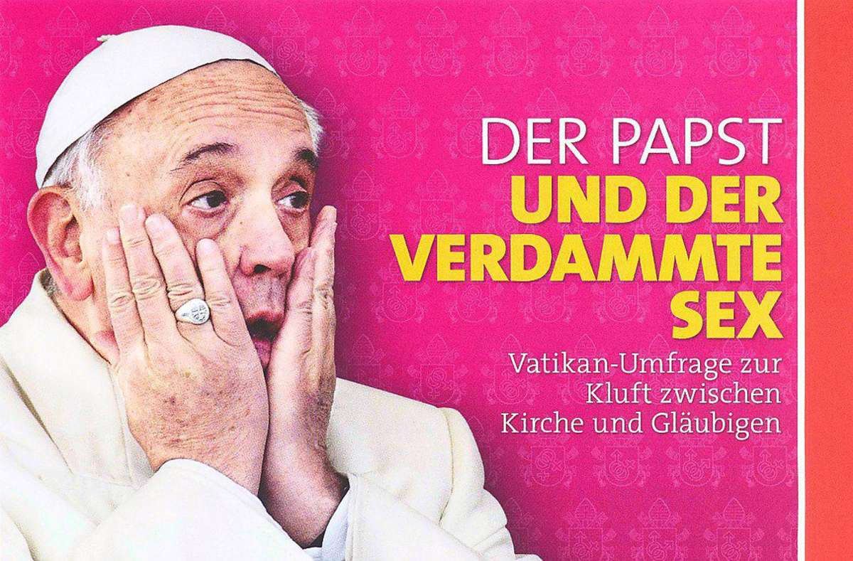 Der Spiegel widmete 2014 dem Verhältnis der Kirche zur Sexualität einen Titel.