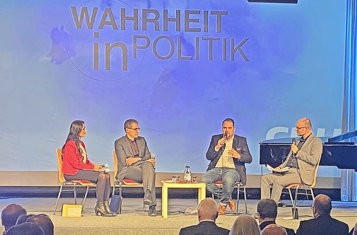 CDU-Podiumsdiskussion in Altensteig: „Wahrheiten machen noch keine gute Politik“