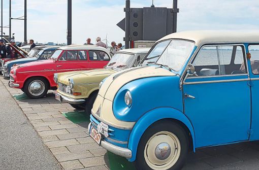 Etwa 35 seltene Autos bringen die Lloyd-Freunde mit. Foto: Museum/Burger