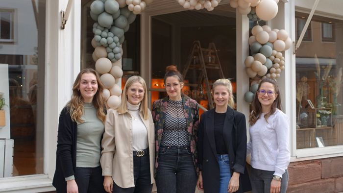 Events und Blumen: Neuer Pop-Up-Store in Nagold eröffnet