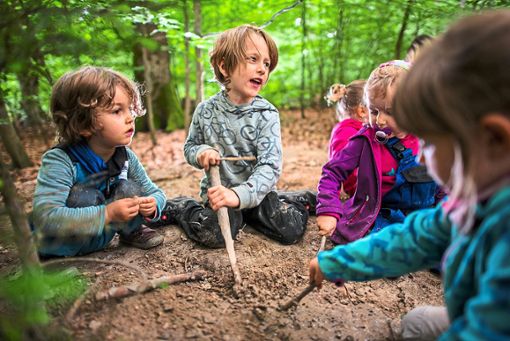 Kindergarten ganz nah dran an der Natur, das soll es bald auch in Schönwald geben.  Foto: Arnold Foto: Schwarzwälder Bote