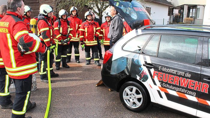 Feuerwehr Egenhausen befasst sich mit neuer Gefahrenlage
